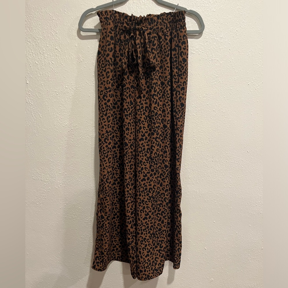 SIENNA SKY Cheetah Print Pants